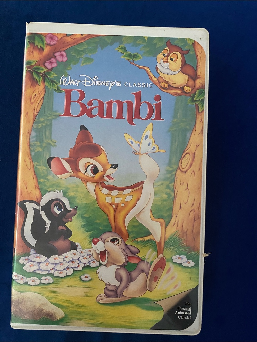 Walt Disney's Bambi VHS - black diamond / the classicColorful Illustrated Artwor